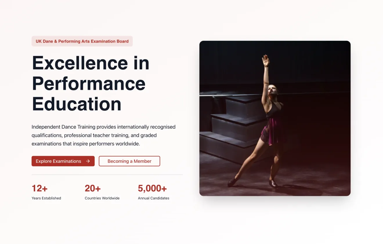 Independent Dance Training